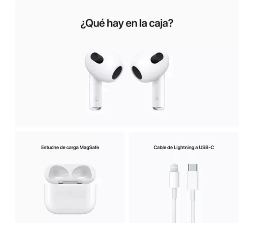 AirPods 3era generación