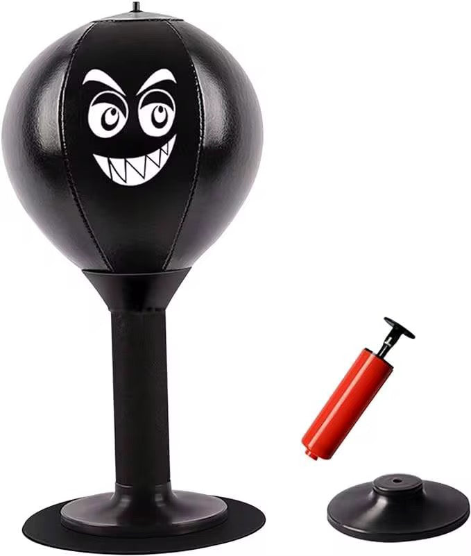 Saco de boxeo de escritorio antiestrés